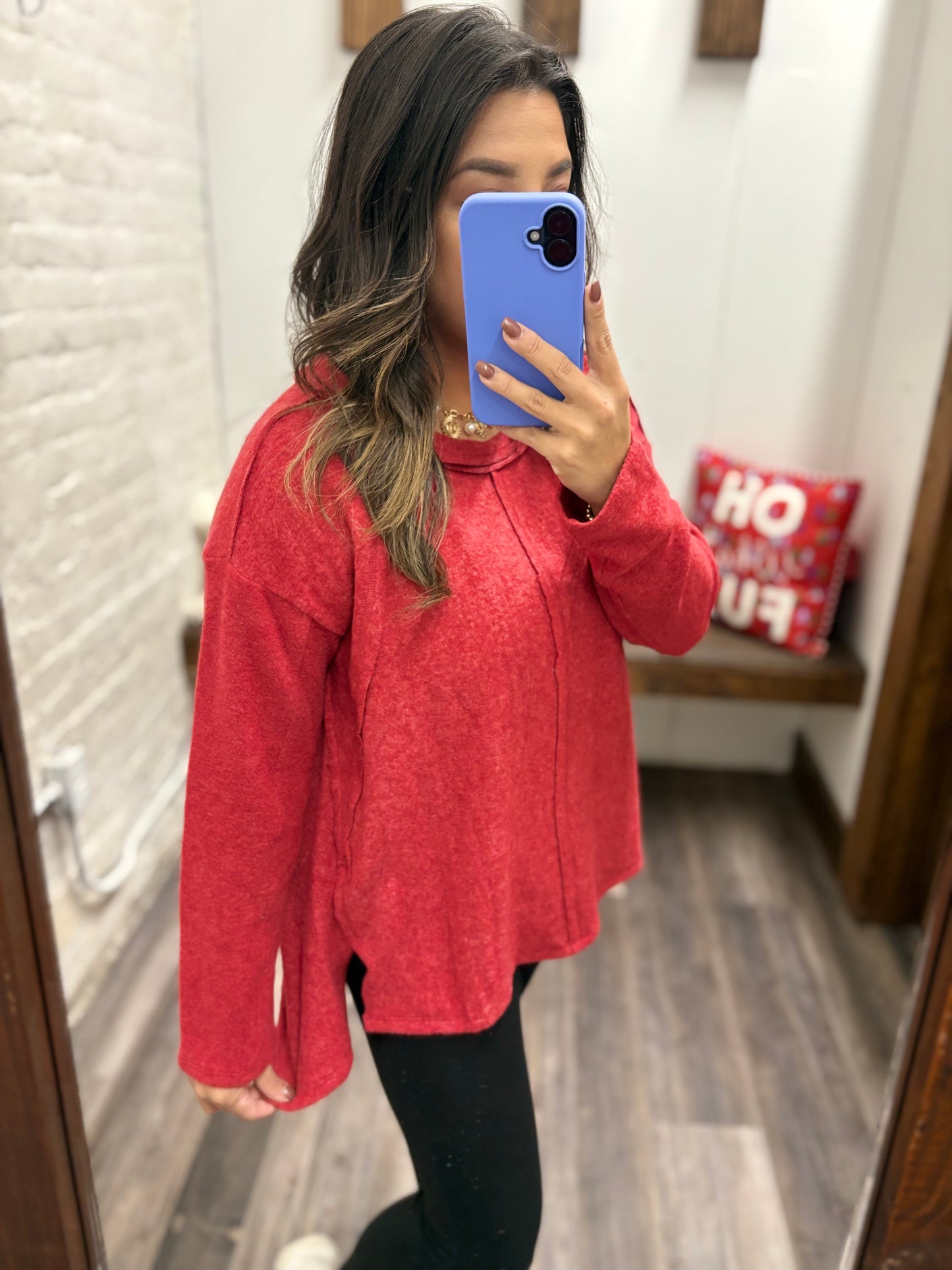 Cherry Red tunic