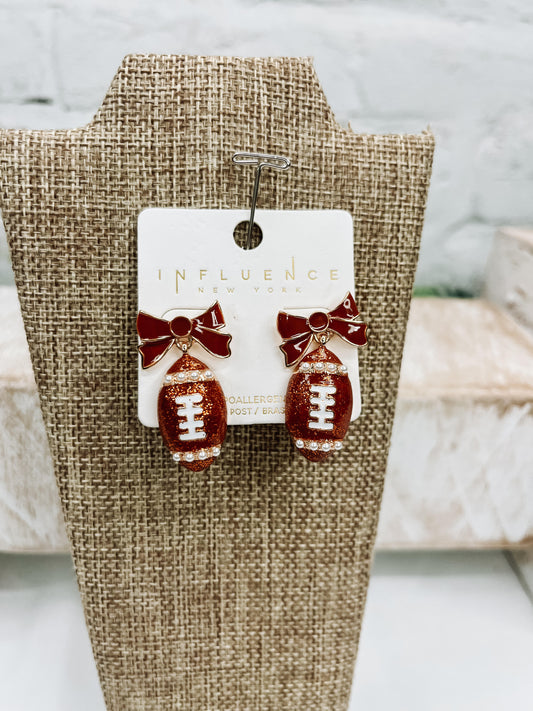 Football Earrings